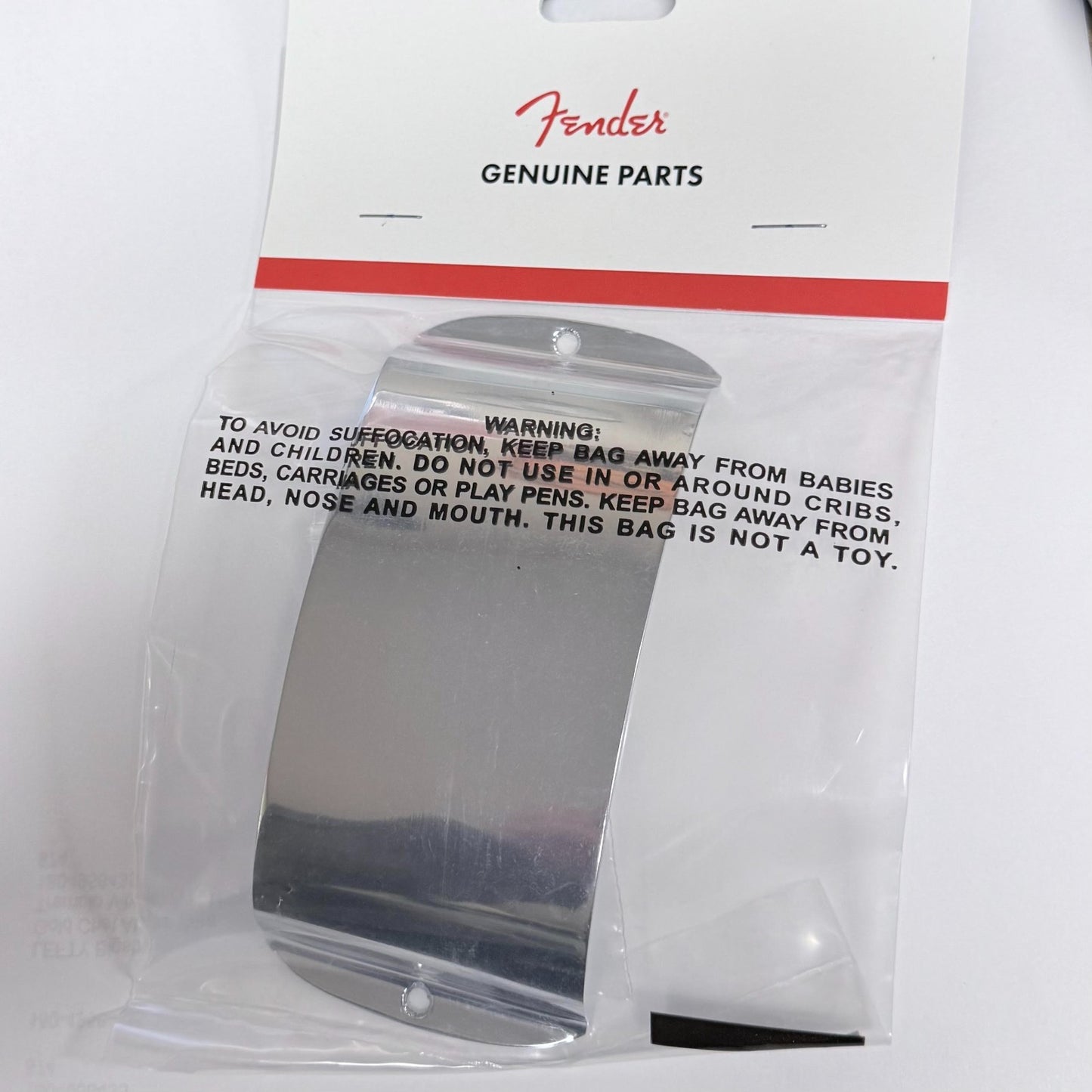 001-0116-049 Fender Pure Vintage P Precision Bass® Pickup Cover, Chrome Ashtray