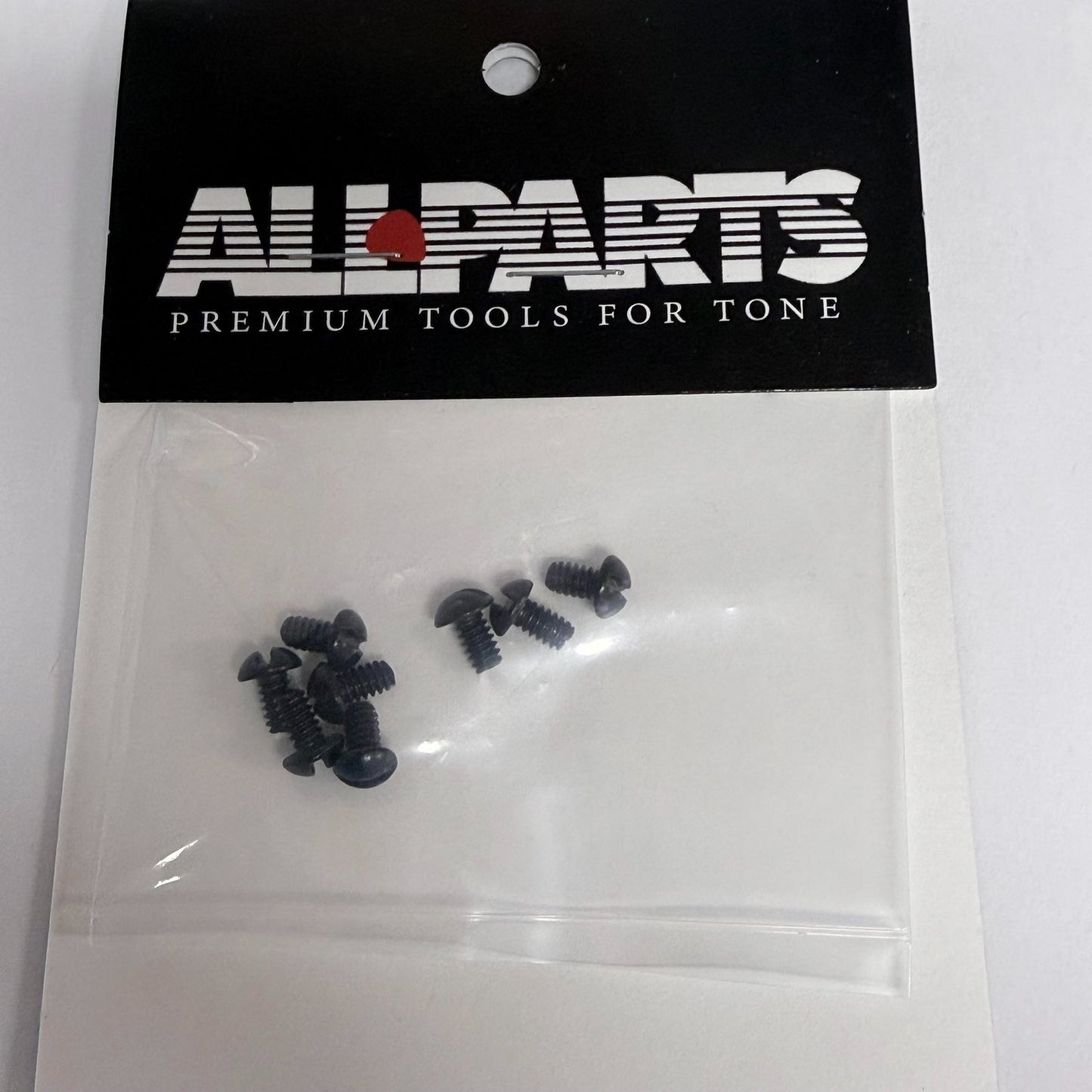 GS-0062-003 Lot of 8 Black Slotted Screws For USA Lever Switch for Bass-Guitar