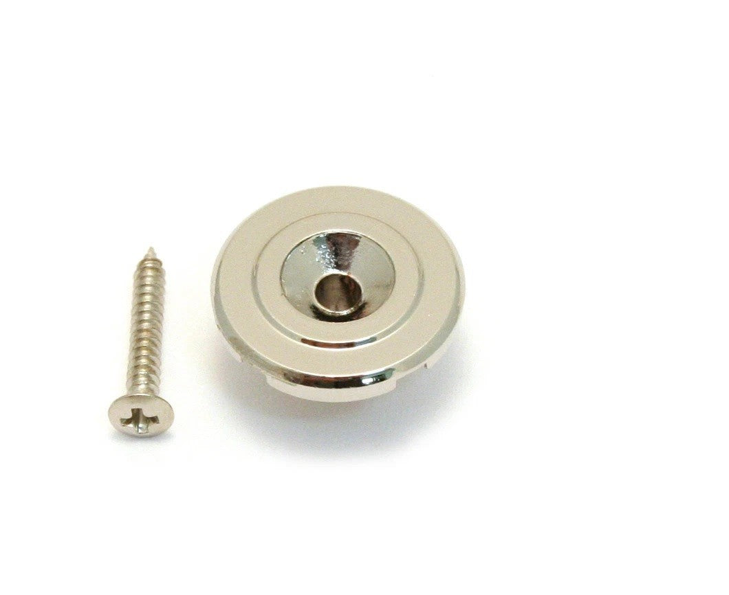 Bulk Lot of 50 Nickel Tall Round String Guides for Bass Guitar BSG-TR-N