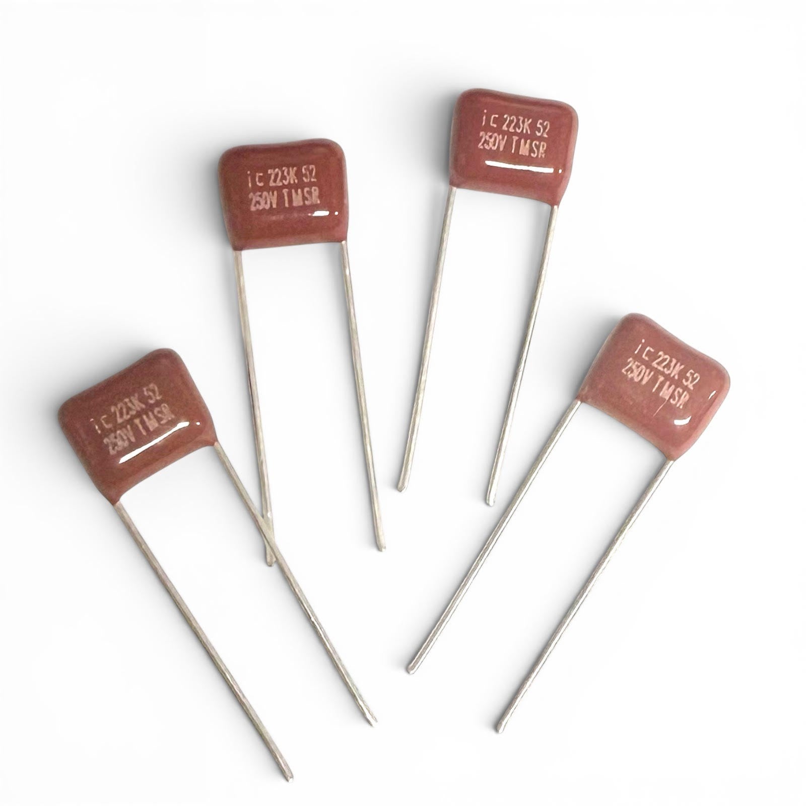 Lot of 4 ic223KB7 Genuine Fender .22uF 250V Capacitors Guitar/Bass/Amp