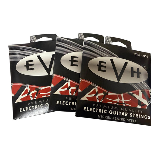 3 Sets of New EVH Premium Electric Guitar Strings 10-52 022-0150-052