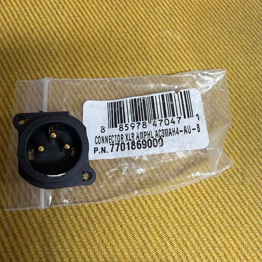 770-1869-000 Fender Guitar Amphenol 3-Pin  XLR Connector AC3MAH4-AU-B