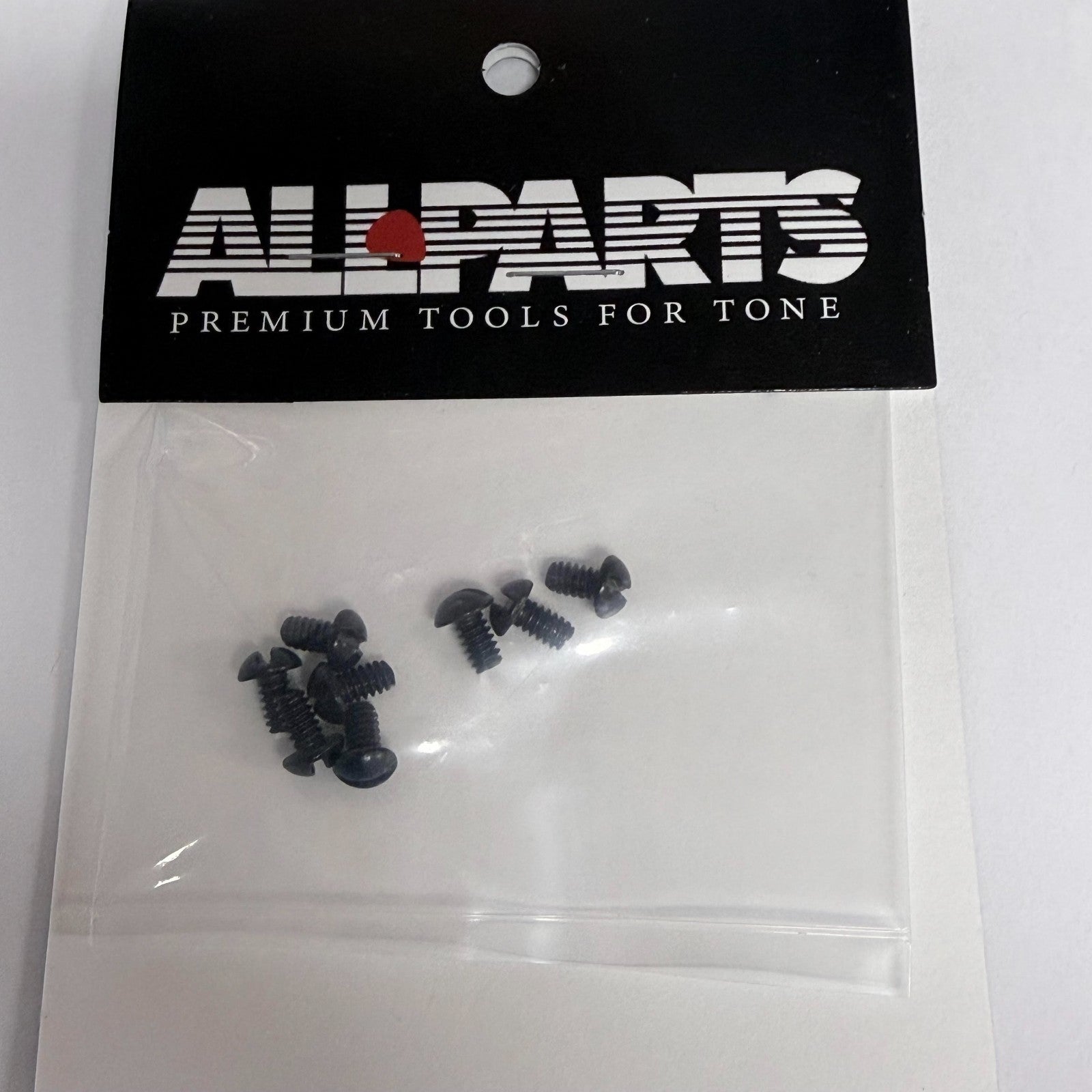 GS-0062-003 Lot of 8 Black Slotted Screws For USA Lever Switch for Bass-Guitar