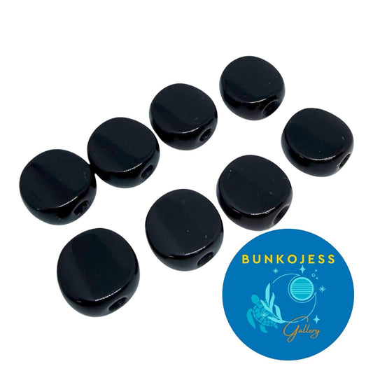 309 Series Grover Mandolin Black Tuning Machine Buttons Set of 8 New!