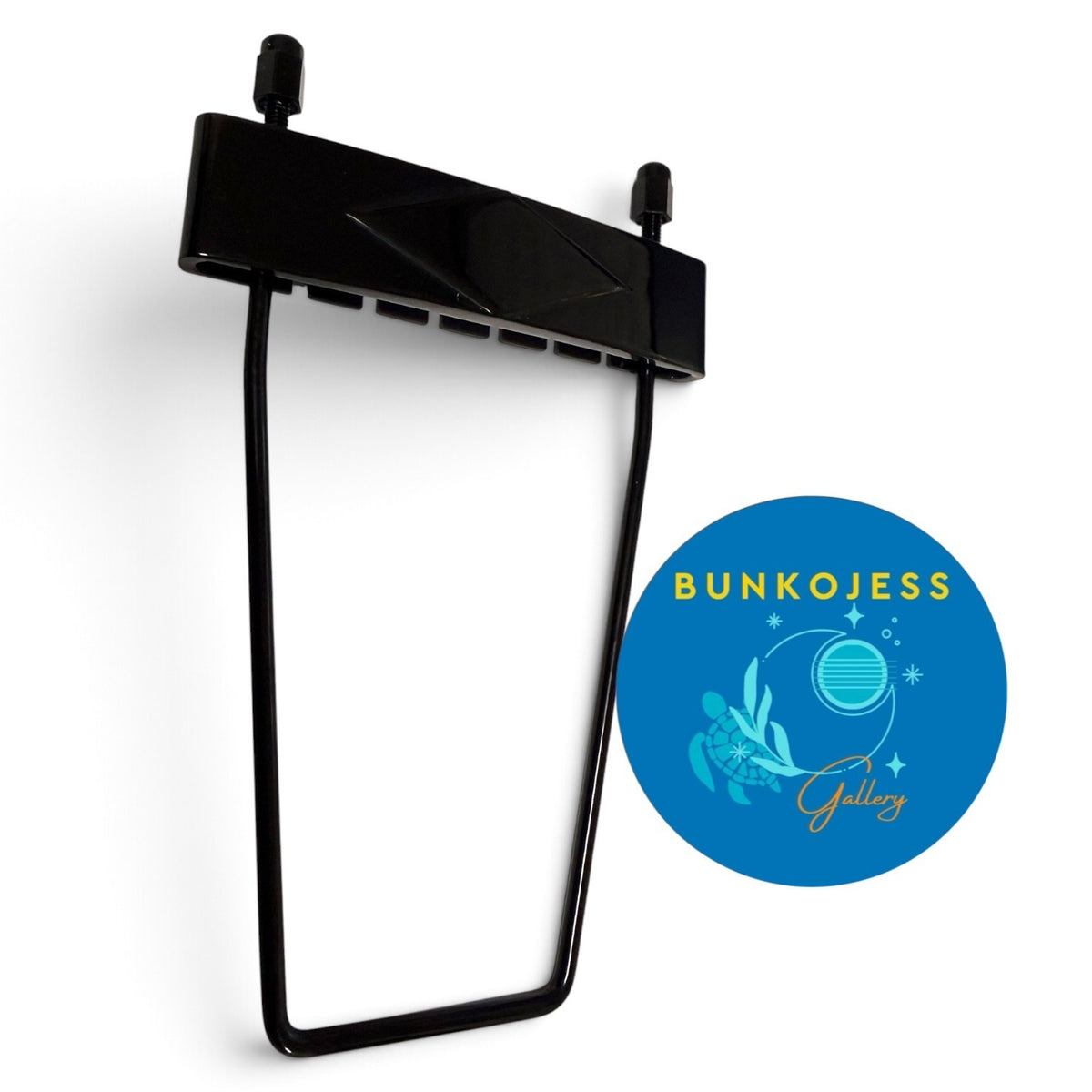 Black Diamond Trapeze Tailpiece for Gibson & Similar Long Piece