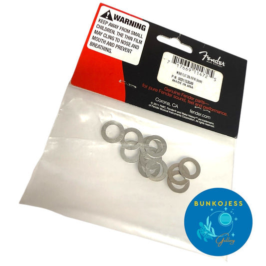 003-1153-049 12 Switchcraft Fender Guitar/Amp Flat Washers for Jacks 3/8" x.614 