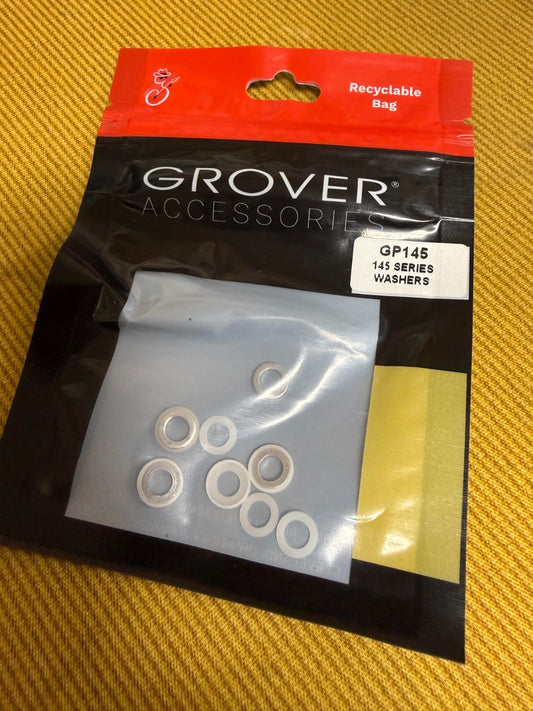 GP145 GROVER Replacement Washers 145 Series Titan Bass Tuning Machines 16 Pack