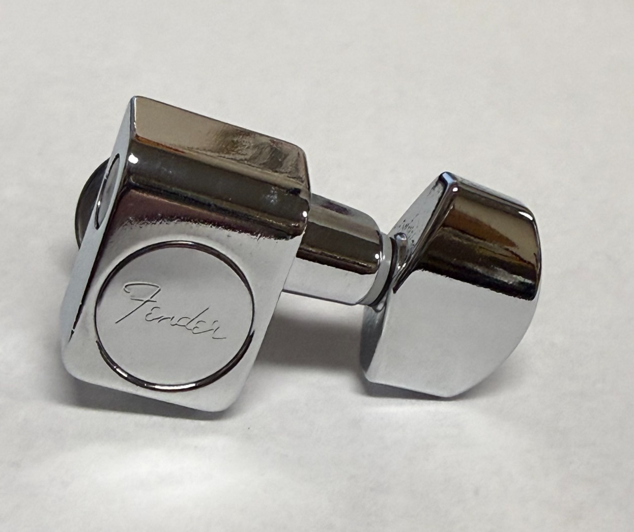 Fender Guitar Polished Chrome Long Post Guitar Tuner Strat Tele Machine Head