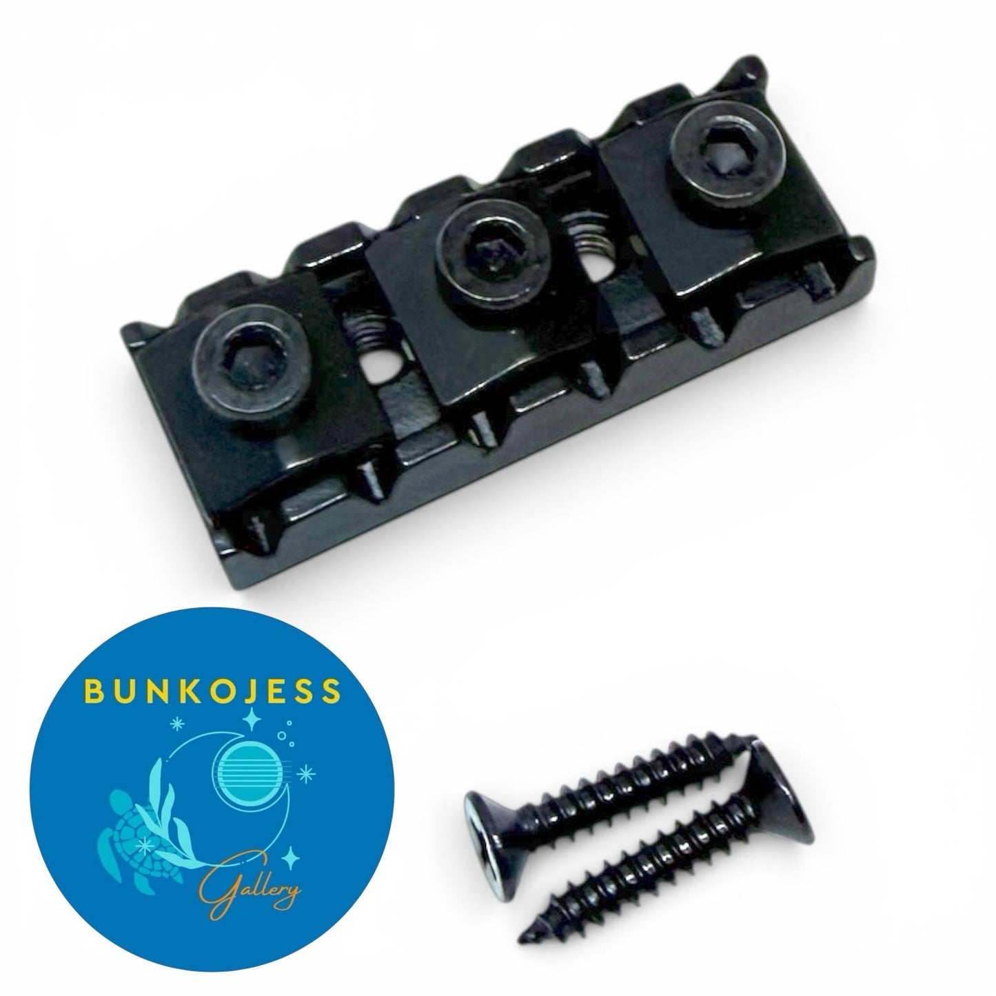 Jackson BH43 locking Nut Licensed Floyd Rose Black 43mm 2000's DK2 DXMG B.H.43 