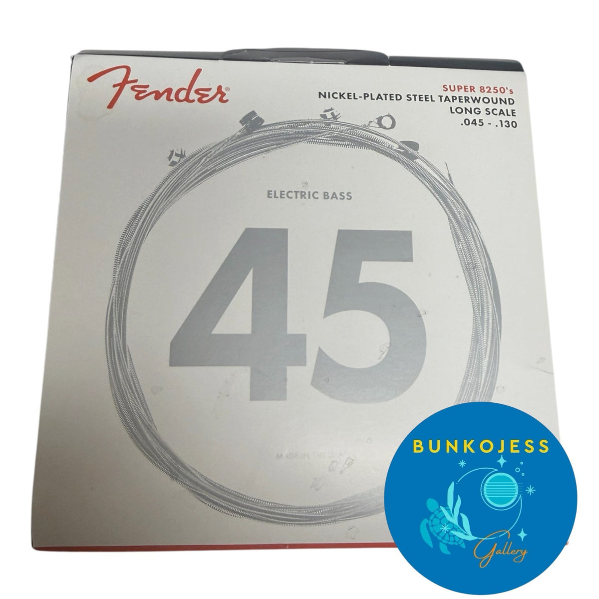 Fender 82505M Taperwound Electric Bass Strings Long Scale 5-STRING MEDIUM 45-130