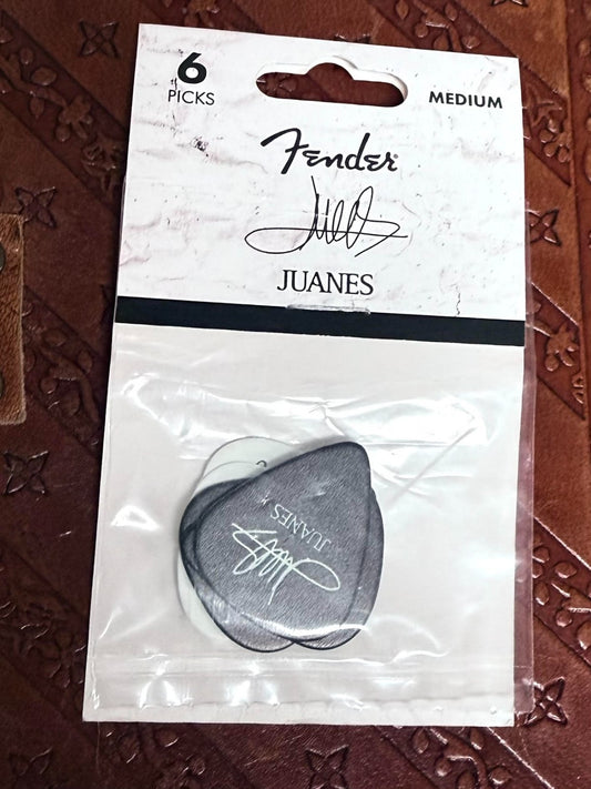 Fender Juanes 351 Celluloid Guitar Picks (6) Last Set-Discontinued