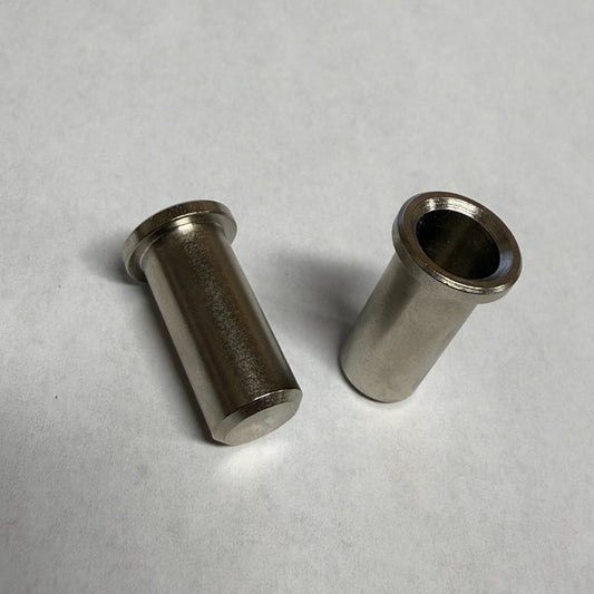 2 Fender Mustang Jaguar Jazzmaster® Guitar Bridge Import Thimbles Inserts