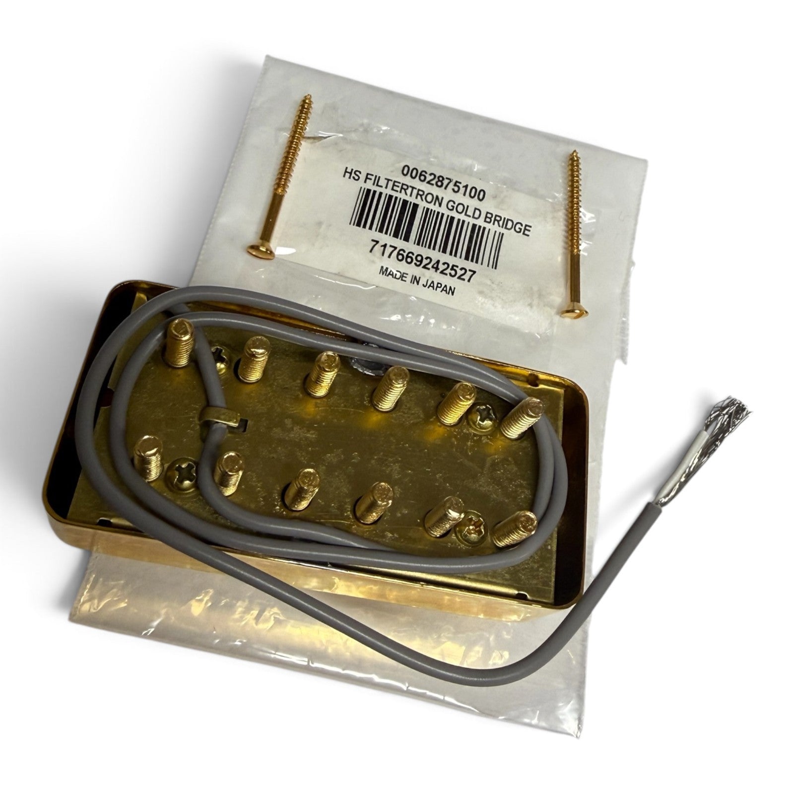 0062875100 Fender Gretsch Filter'Tron Gold Bridge Position Guitar Pickup Japan