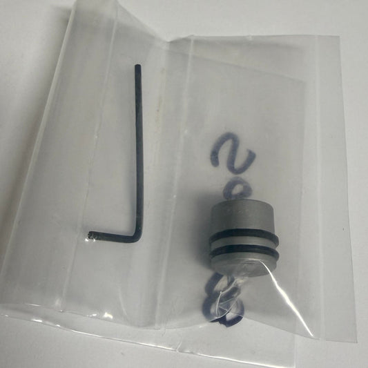 NEW Genuine Hipshot Mini O-Ring Guitar or Bass Control Knob Satin Chrome