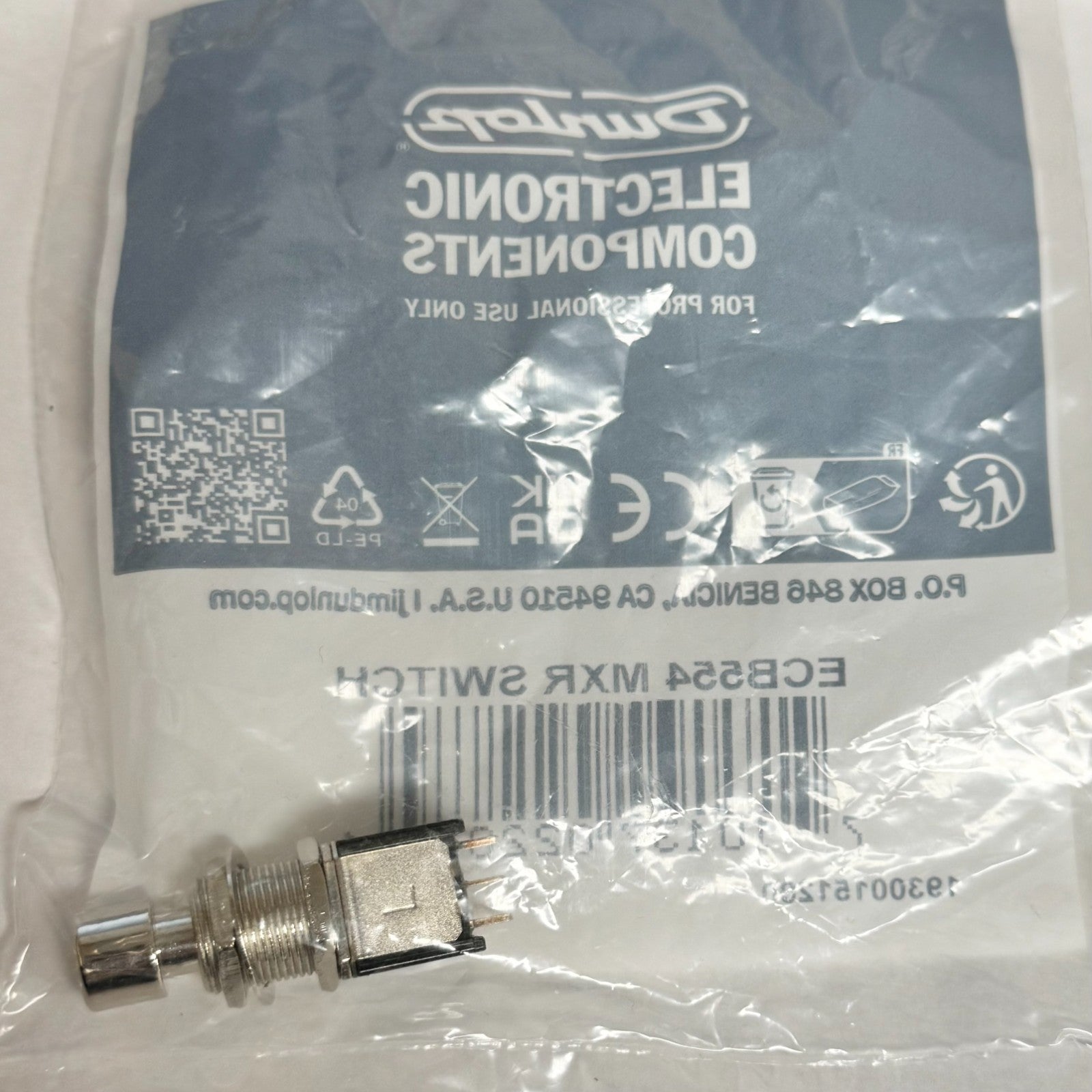 Dunlop MXR Guitar Pedal Footswitch Switch DPDT for Carbon Copy ECB554 PC Mount