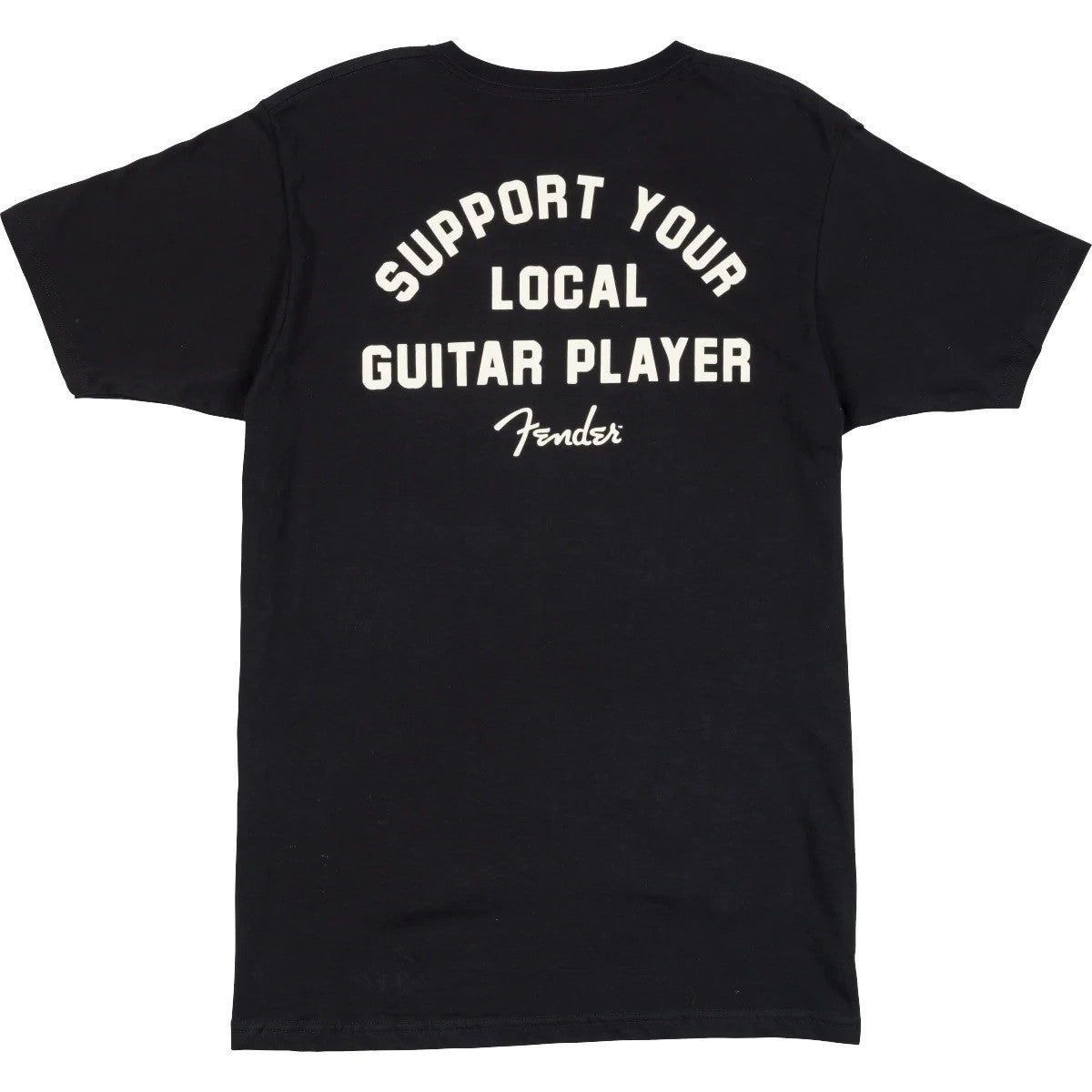 Fender Support Your Local Guitar Player Tee, Black, L, 9193828506 T-Shirt Large