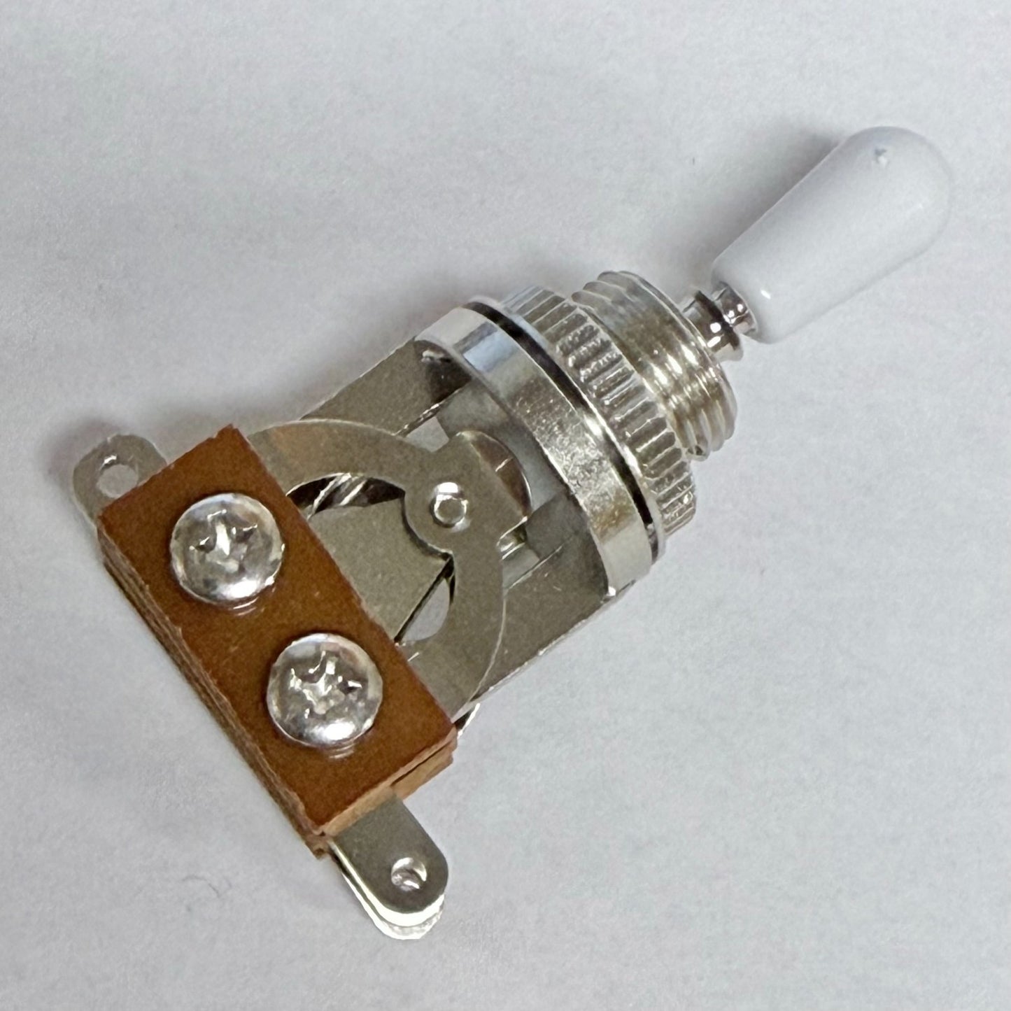 EP0066N Nickel Shorty Guitar 3-way Toggle Switch White Tip for Guitar/Bass