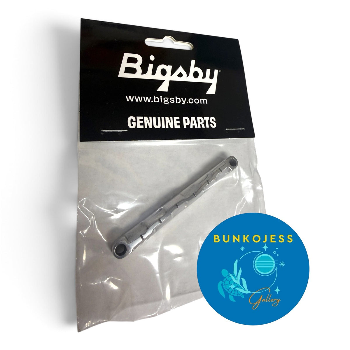 Genuine Gretsch Bigsby 0261 Compensated Guitar Bridge Saddle Actual Photo