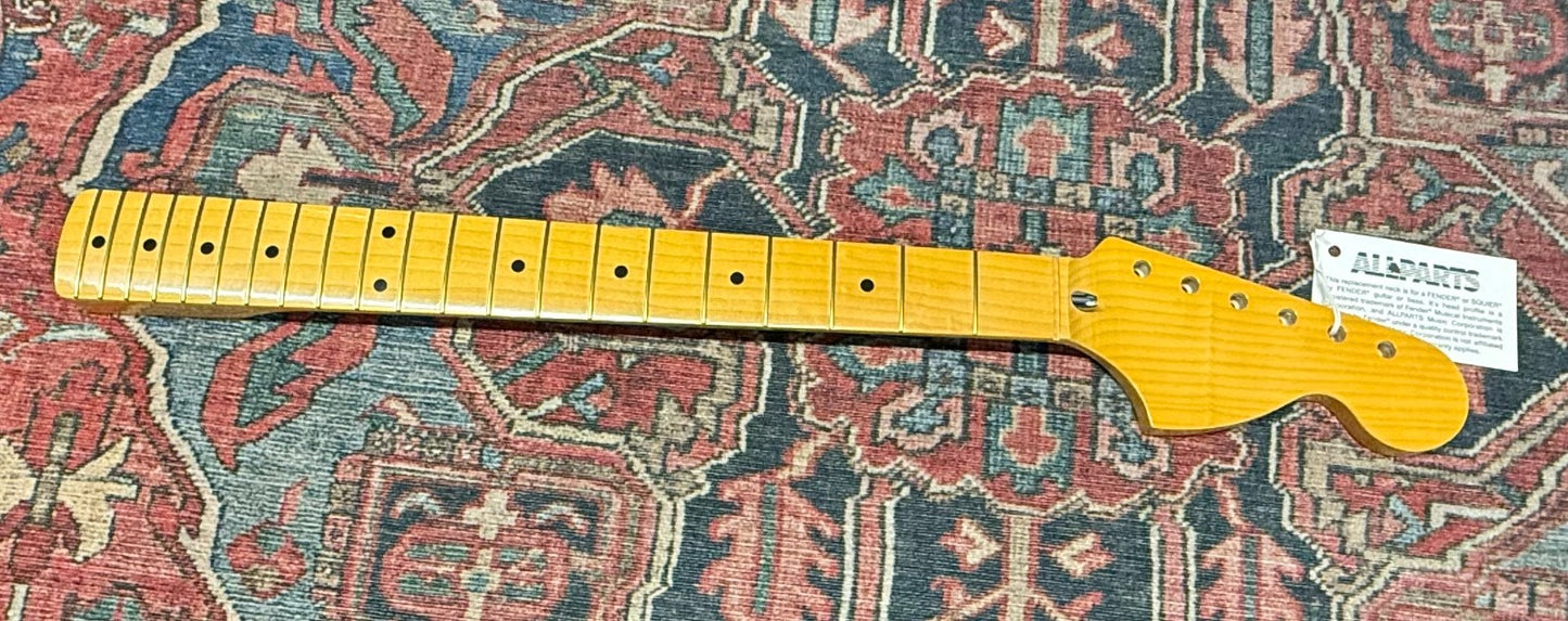 NEW Licensed by Fender® LMF 70's Replacement Neck for Stratocaster 1-Piece Maple